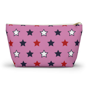 Starry Pink Accessory Pouch