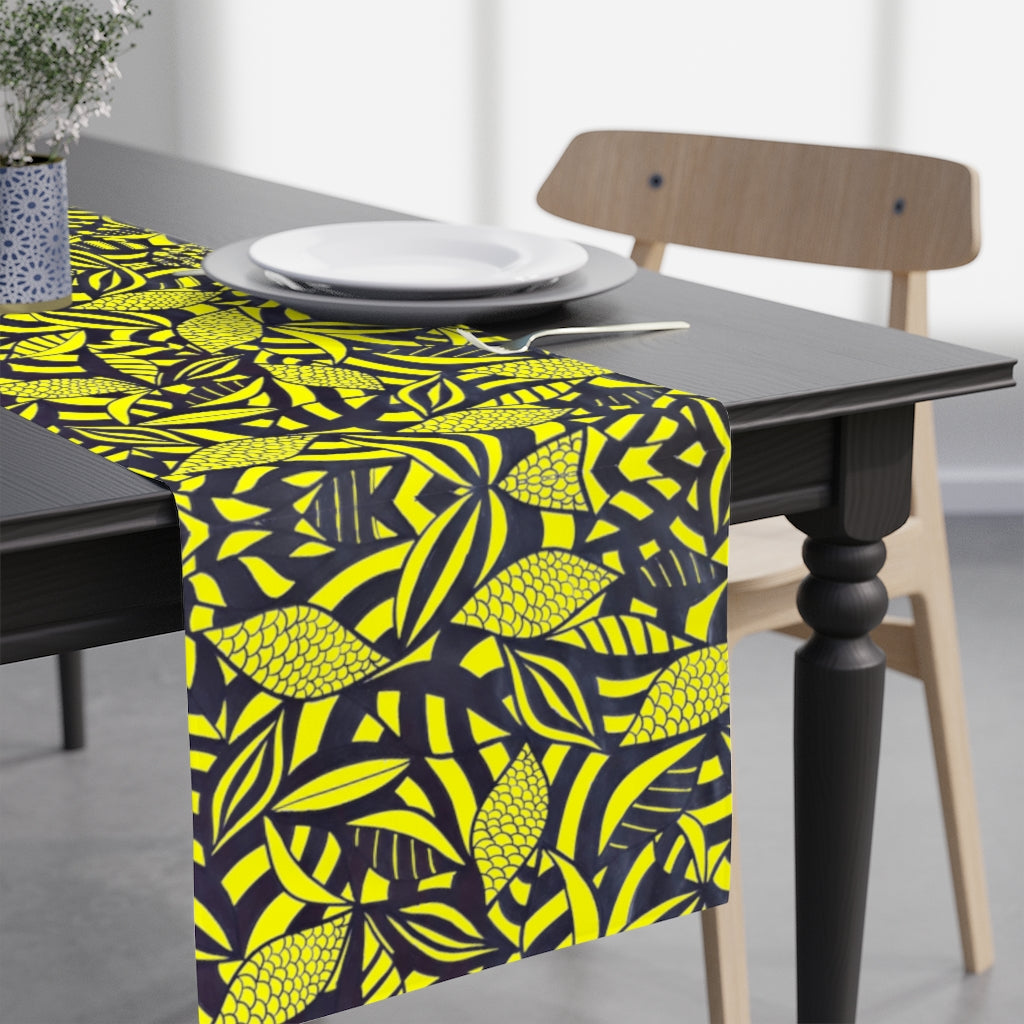 Tropical Canary Table Runner