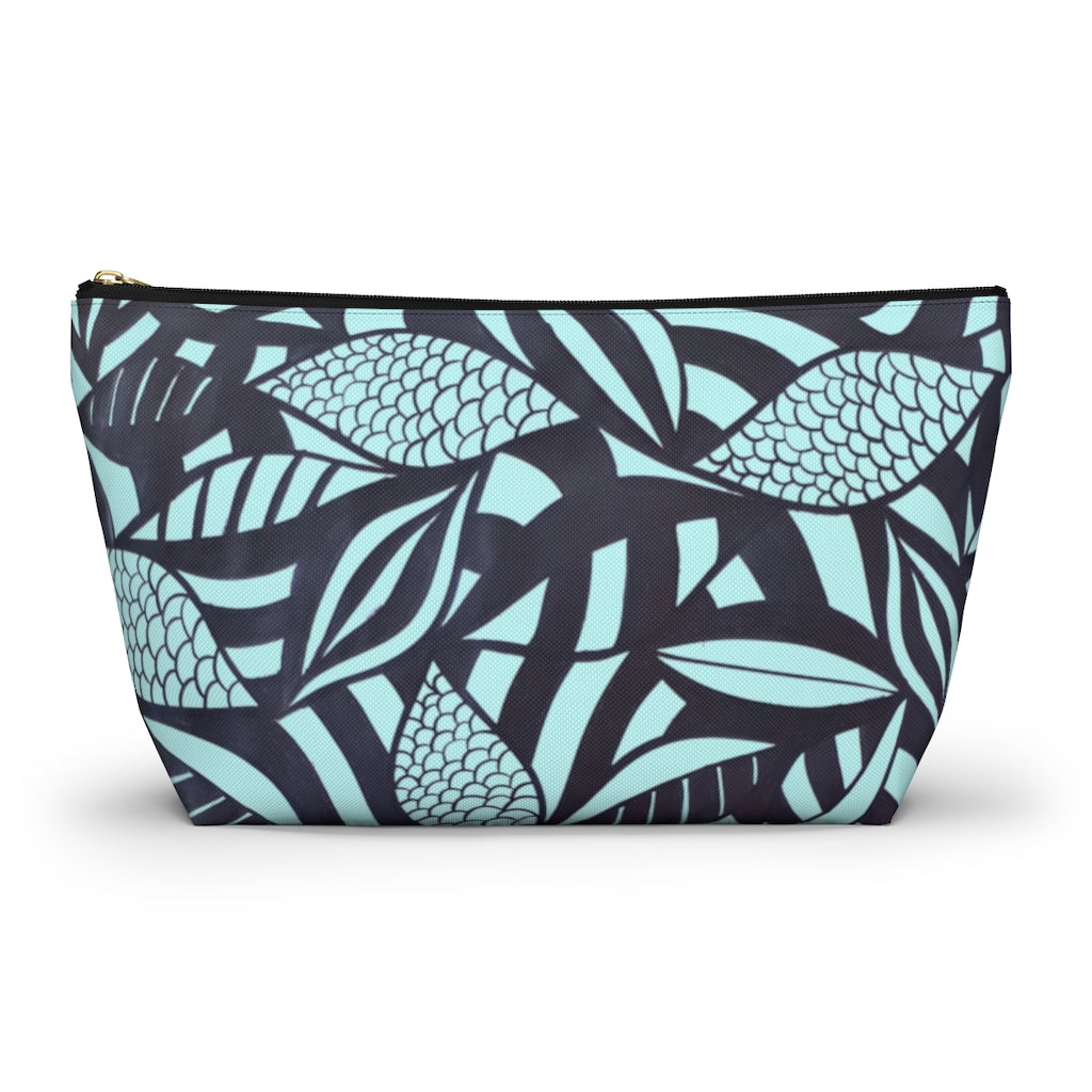 Icy Tropical Minimalist Accessory Pouch