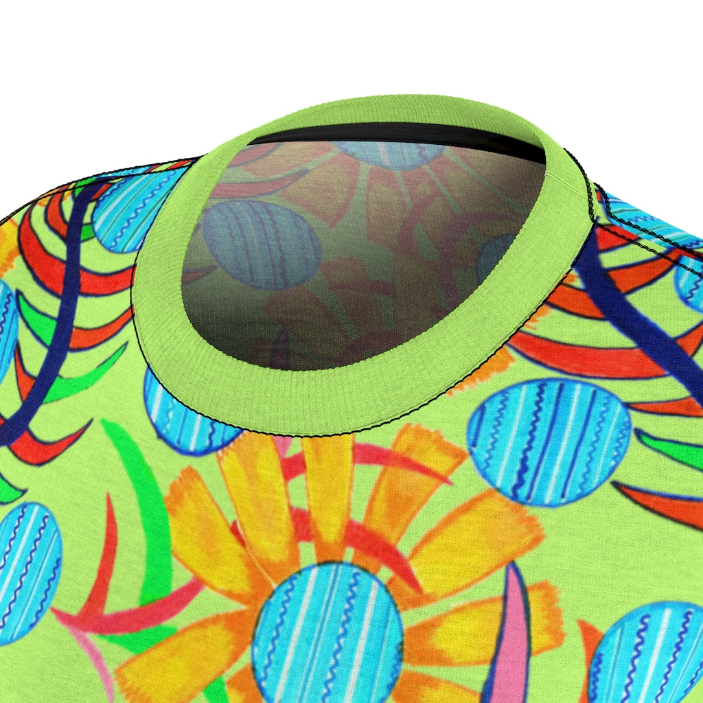 Sunflower AOP Lime T-shirt