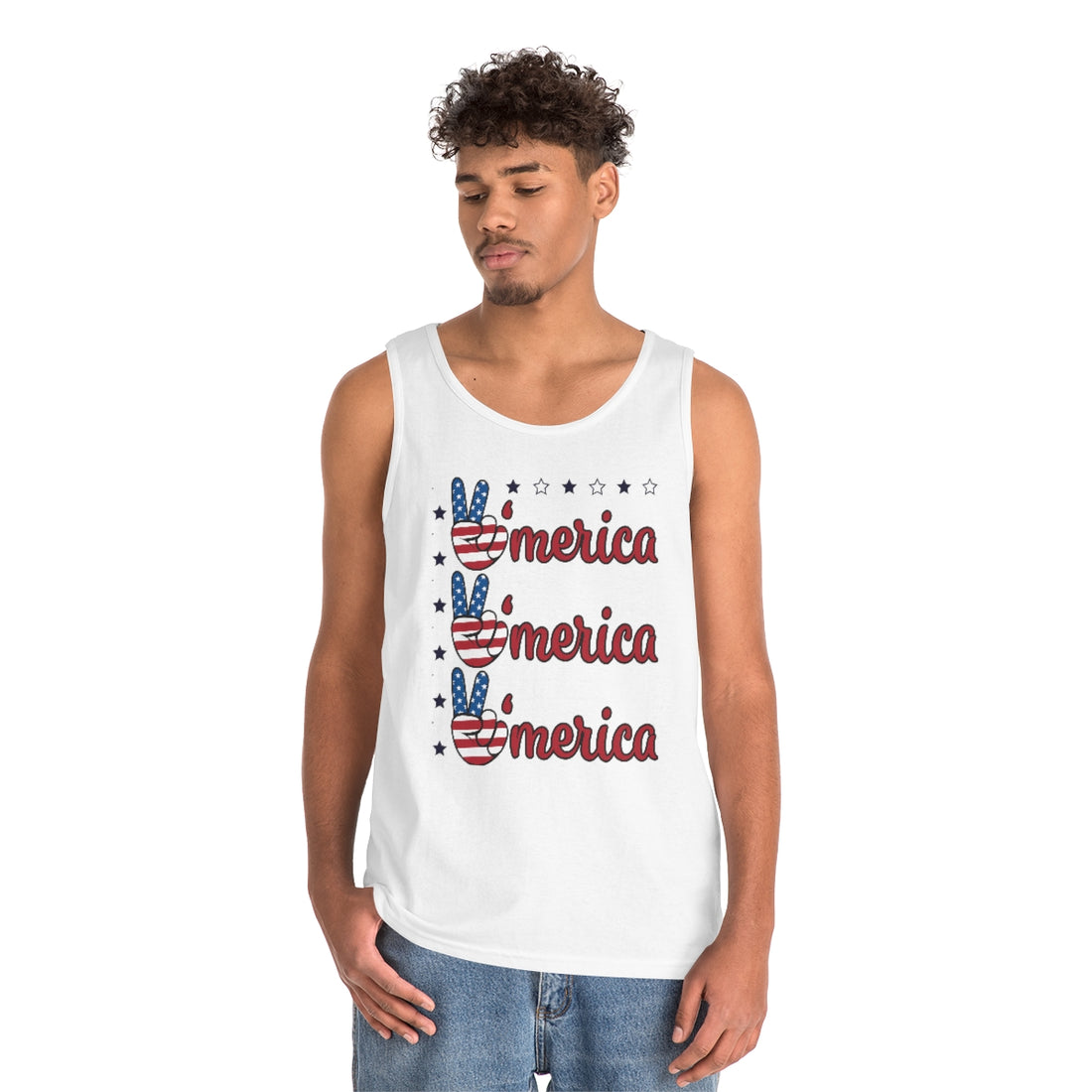 American Love Unisex Tank Top