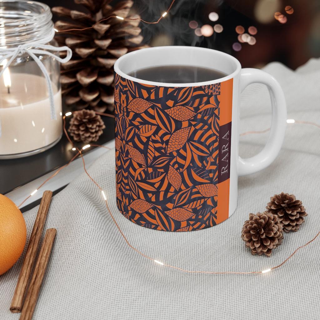 Tropical Minimalist Orange Mug 11oz