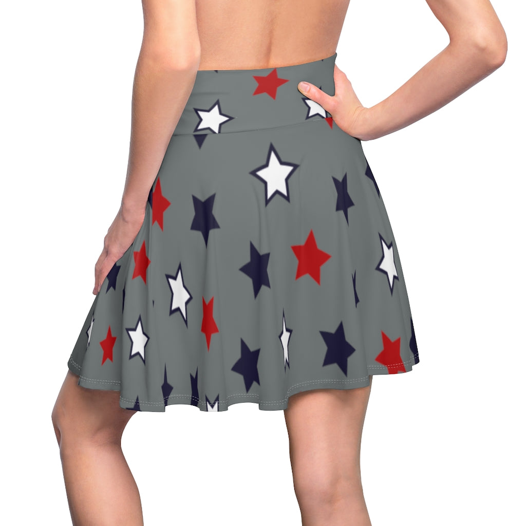 Stargirl Ash Grey Skater Skirt