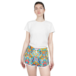 Slate Sunflower Relaxed Shorts