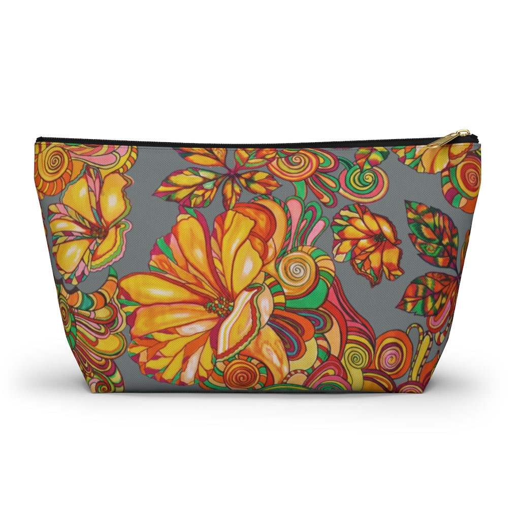 Ash Artsy Floral Accessory Pouch