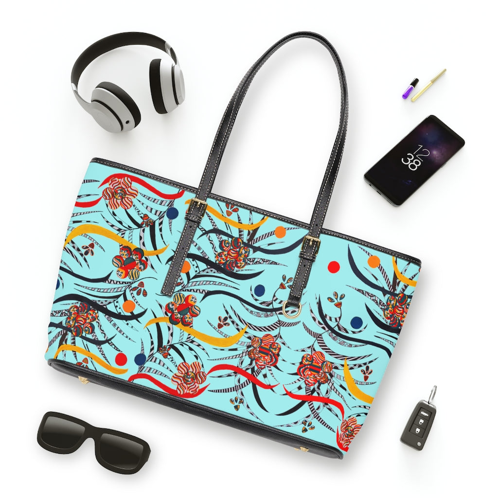 Icy Wilderness PU Leather Shoulder Bag