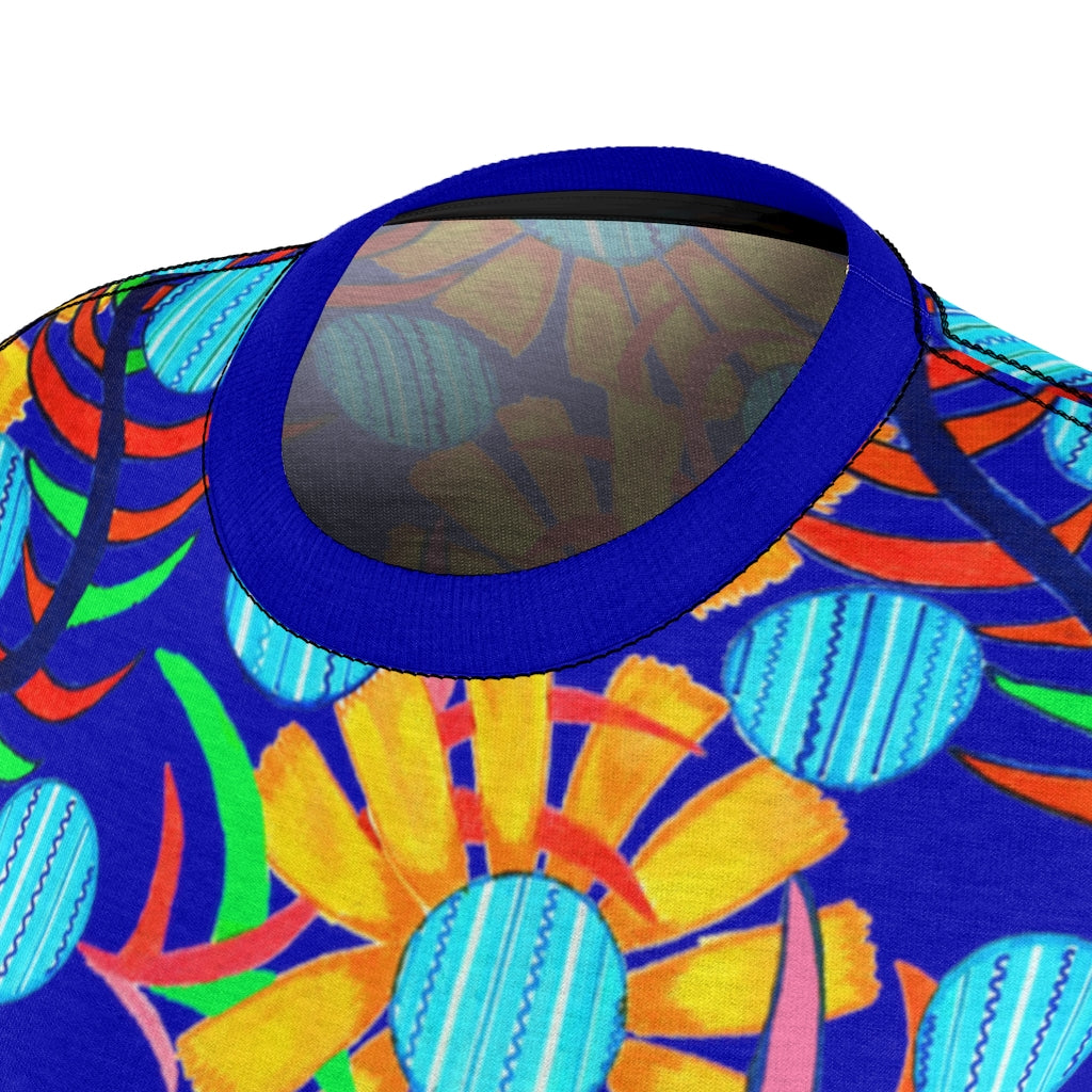 Sunflower AOP Electric Blue T-shirt