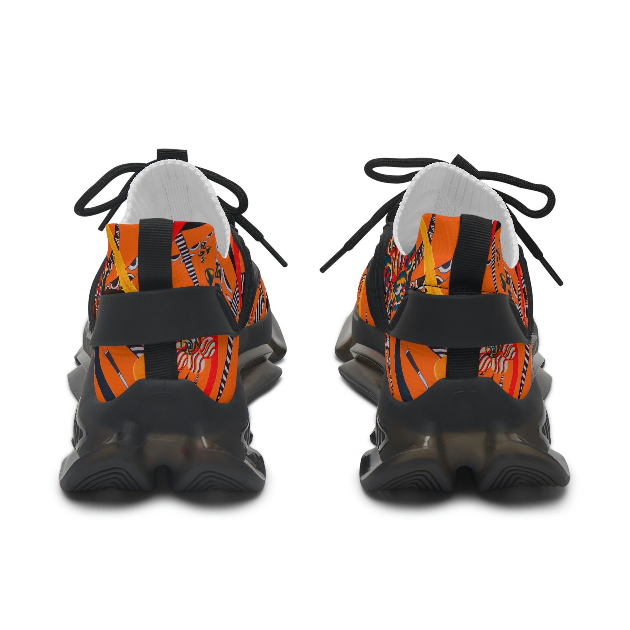 Orange Wildly Wicked OTT Women's Mesh Knit Sneakers