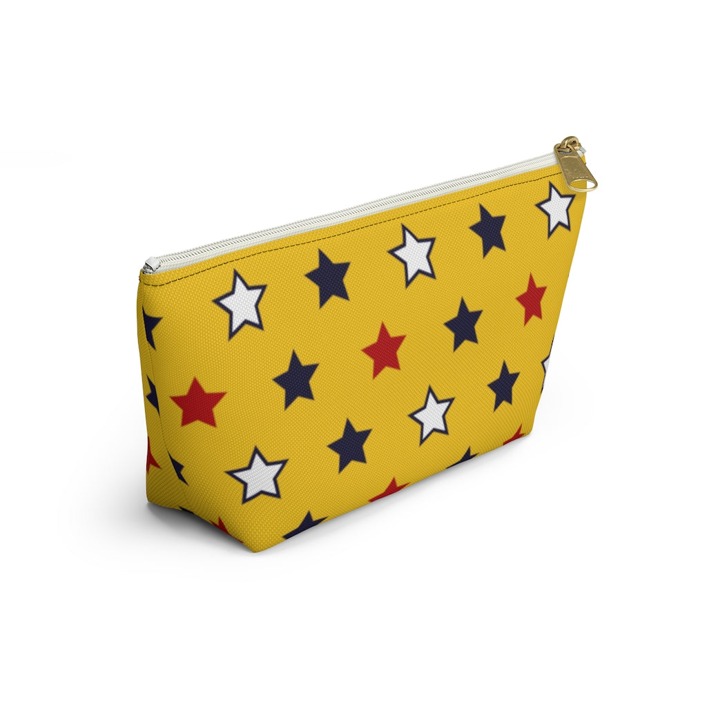 Starry Yellow Accessory Pouch