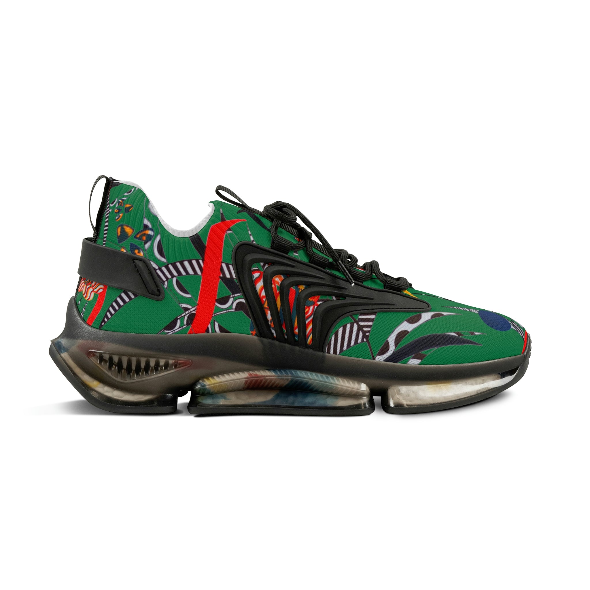 Emerald Wildly Wicked OTT Men's Mesh Knit Sneakers