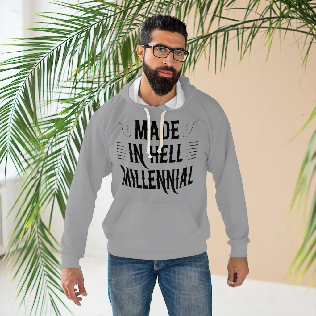 Millennial Pullover Slate Hoodie