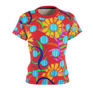 Sunflower AOP Red T-shirt