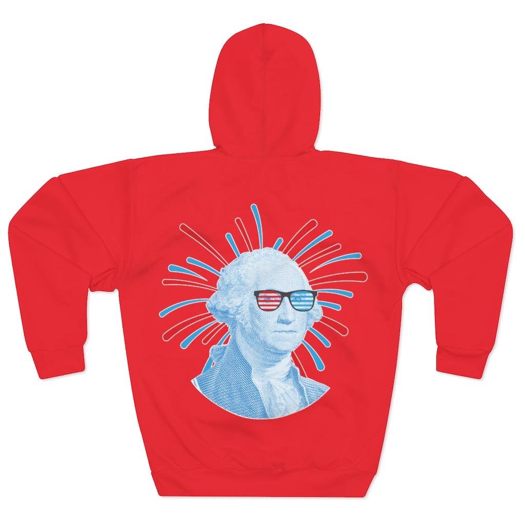 Washington Red Pullover Hoodie