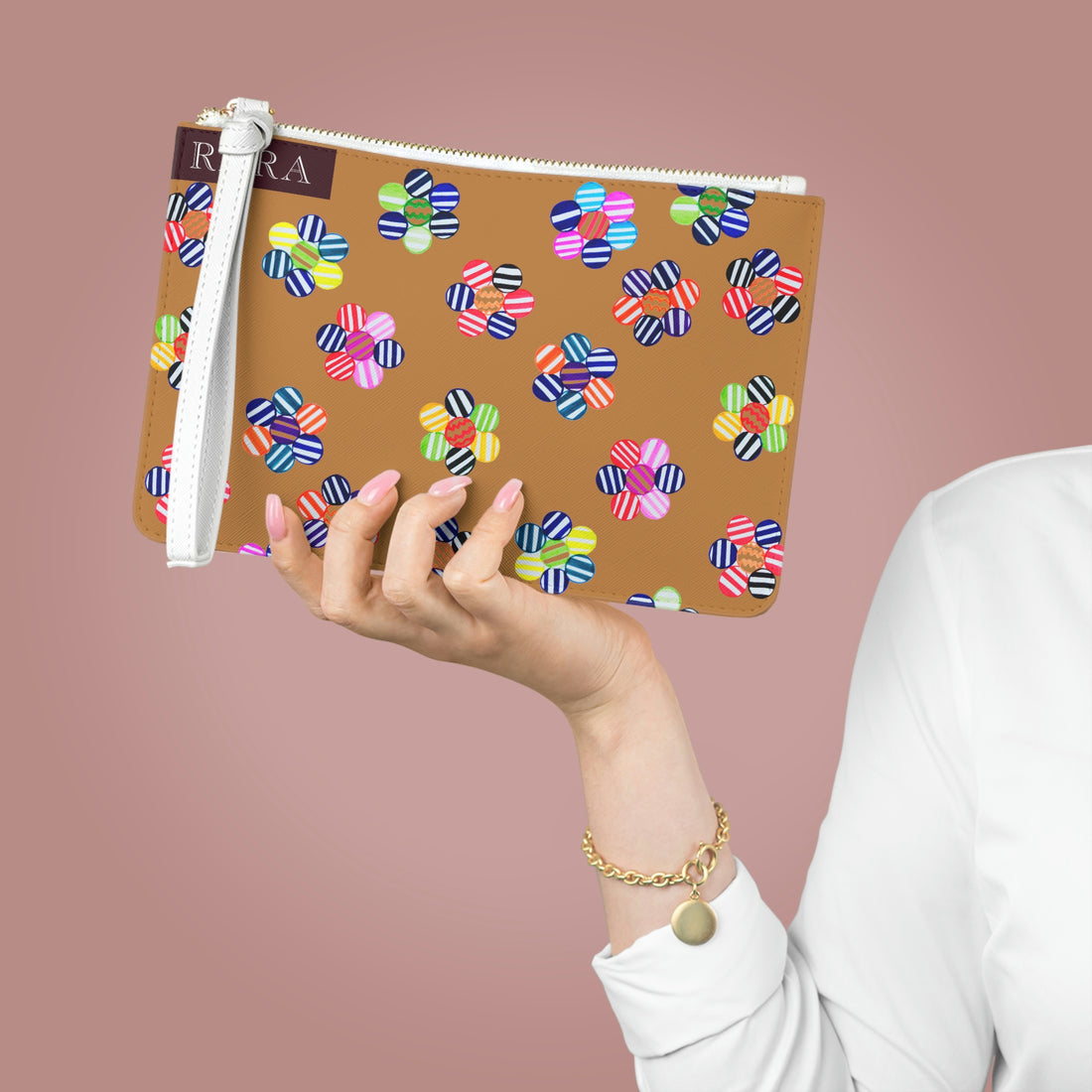 Tussock Candy Florals Clutch Bag