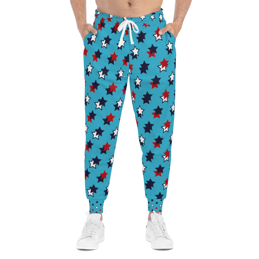 Unisex AOP Starry Aqua Joggers