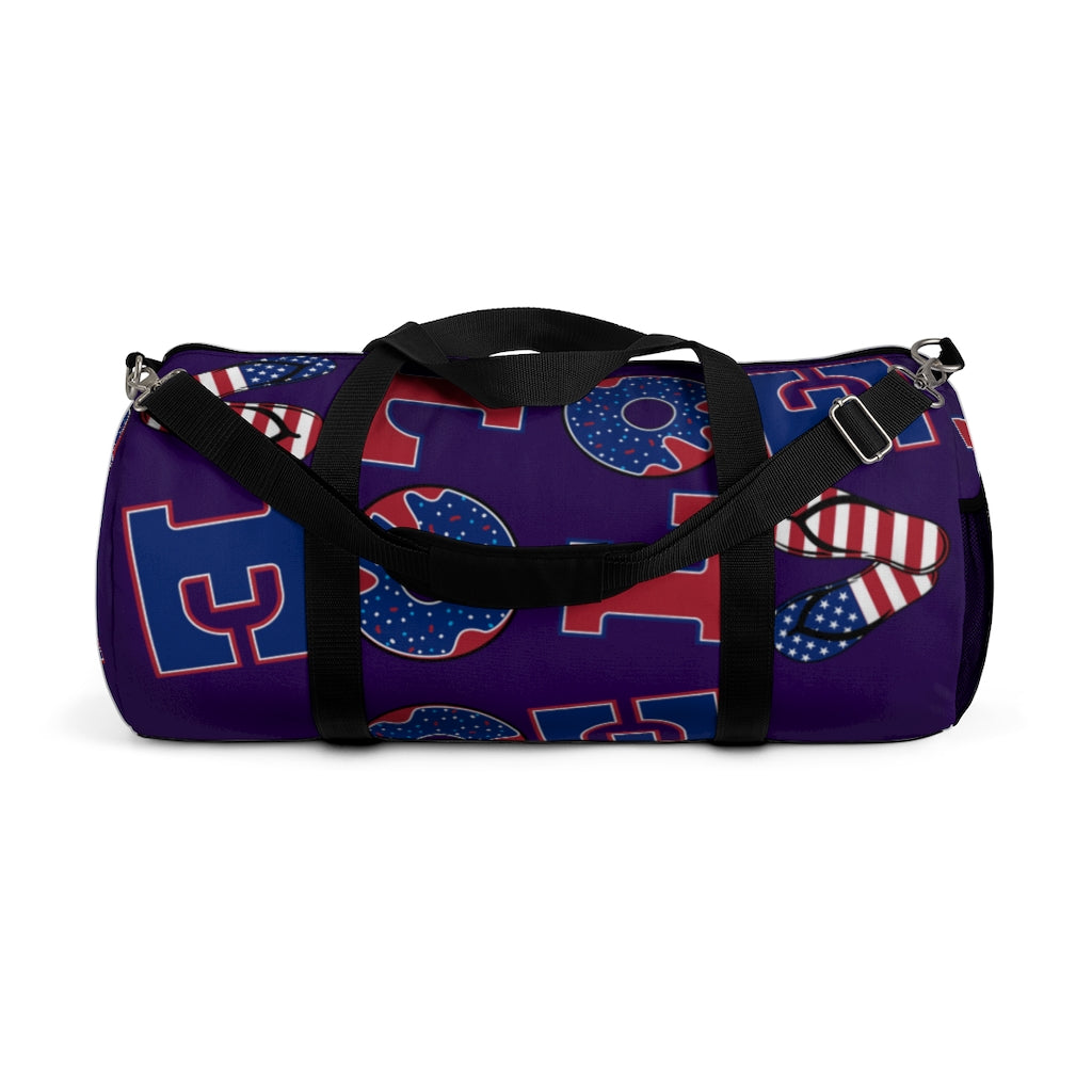 American Love Violet Duffel Bag