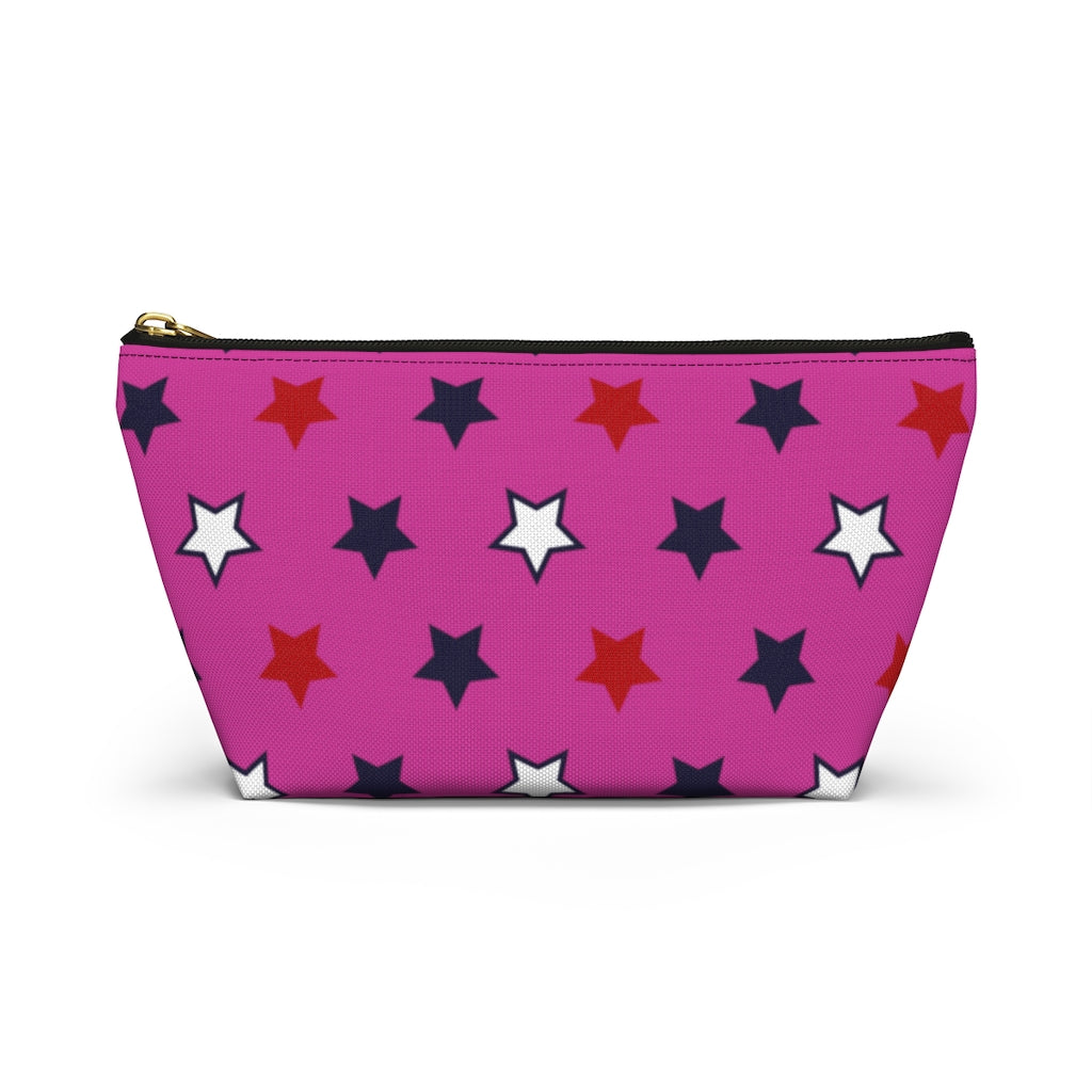 Starry Magenta Accessory Pouch