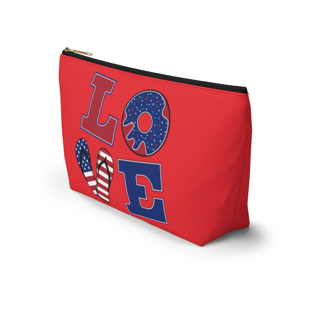 Love Red Accessory Pouch