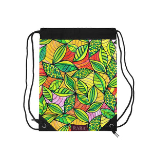 Tropical Resort Drawstring Bag