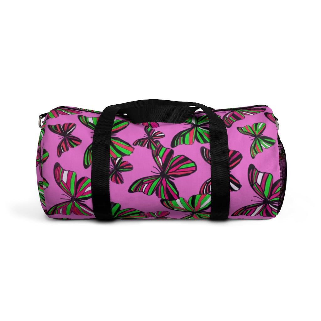 Butterflies Rose Duffel Bag