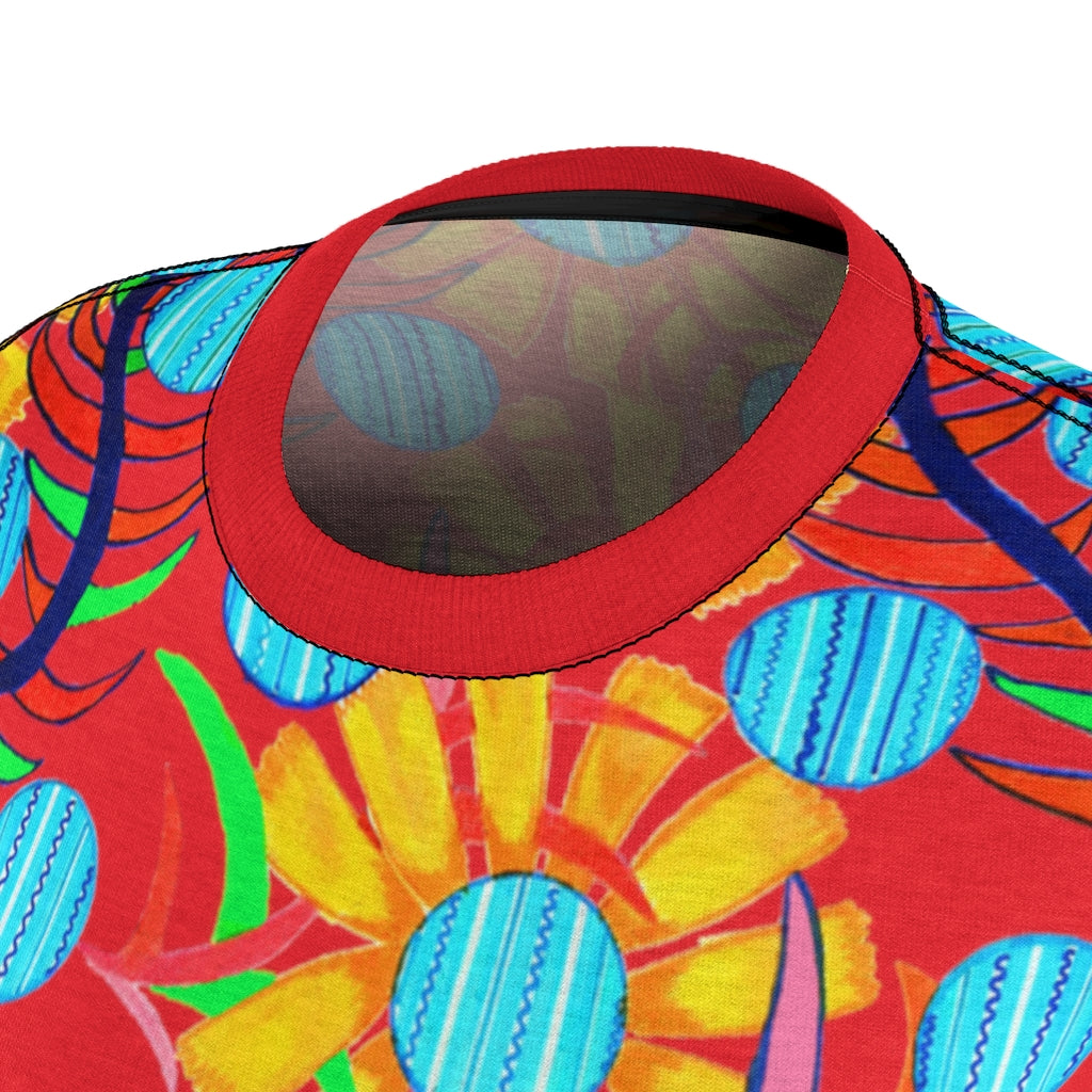 Sunflower AOP Red T-shirt