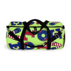 American Love Lime Duffel Bag