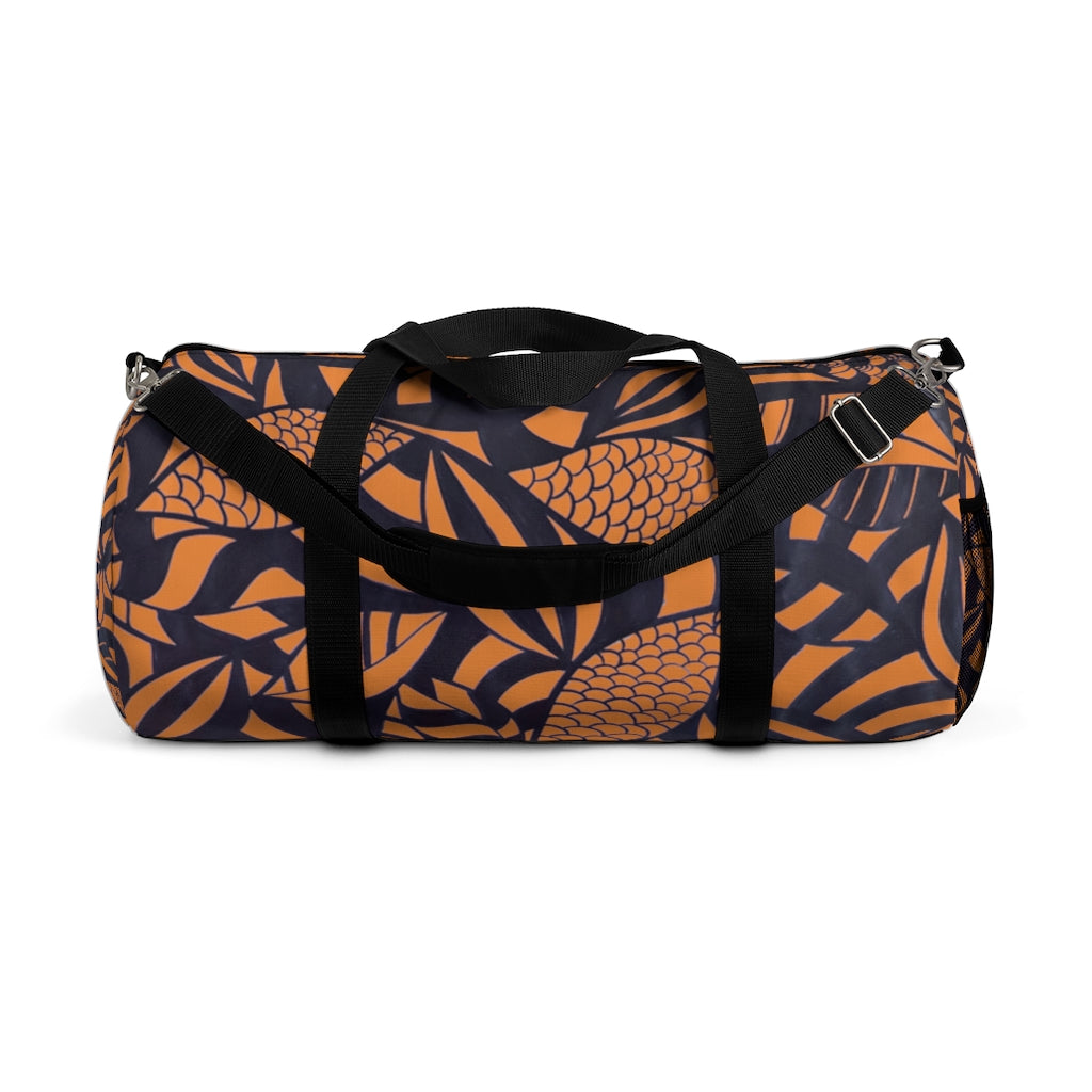 Tropical Minimalist Peach Duffel Bag