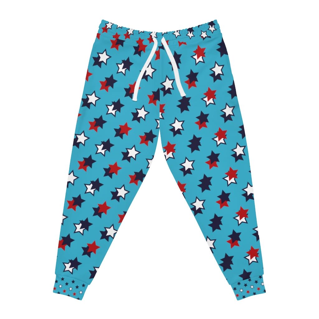 Unisex AOP Starry Aqua Joggers