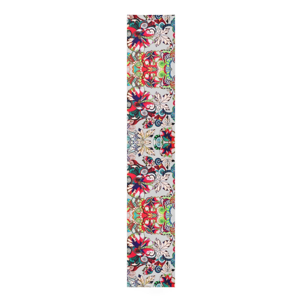 Artsy Floral Pop Slate Table Runner