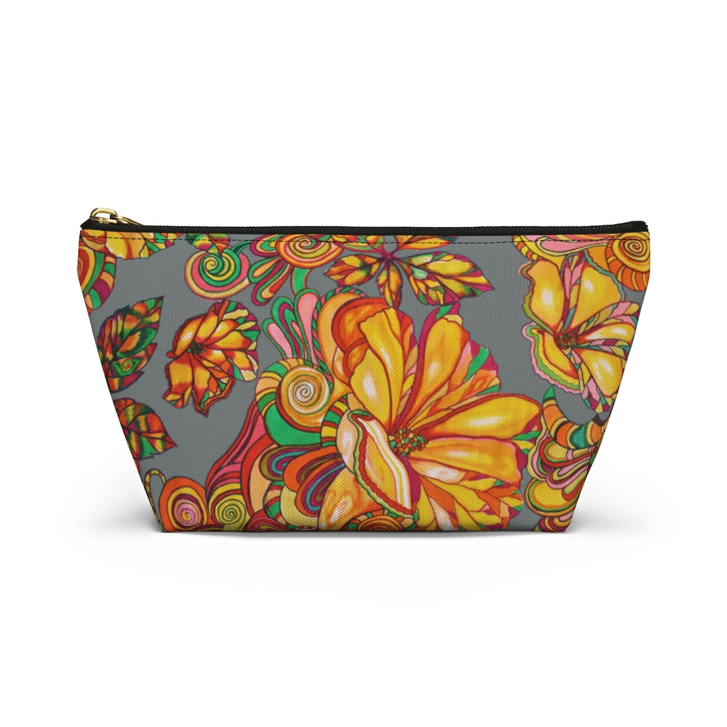 Ash Artsy Floral Accessory Pouch