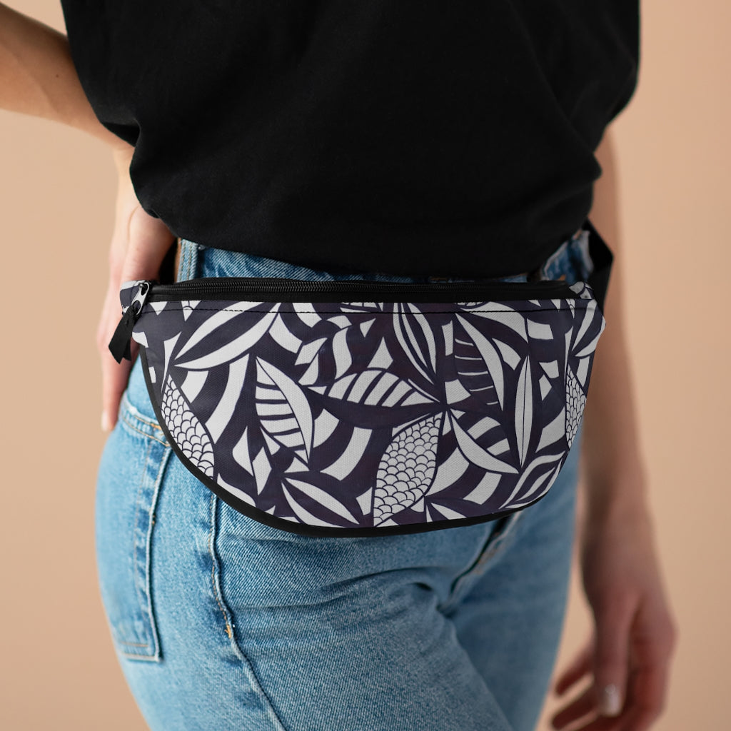 Tropical Minimalist Slate Fanny Pack