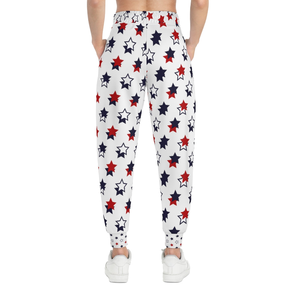 Unisex AOP Starry White Joggers