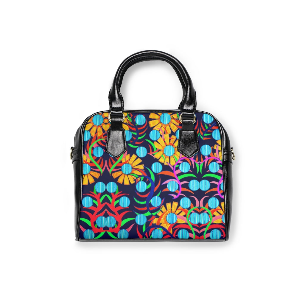 Ink Sunflower AOP Handbag