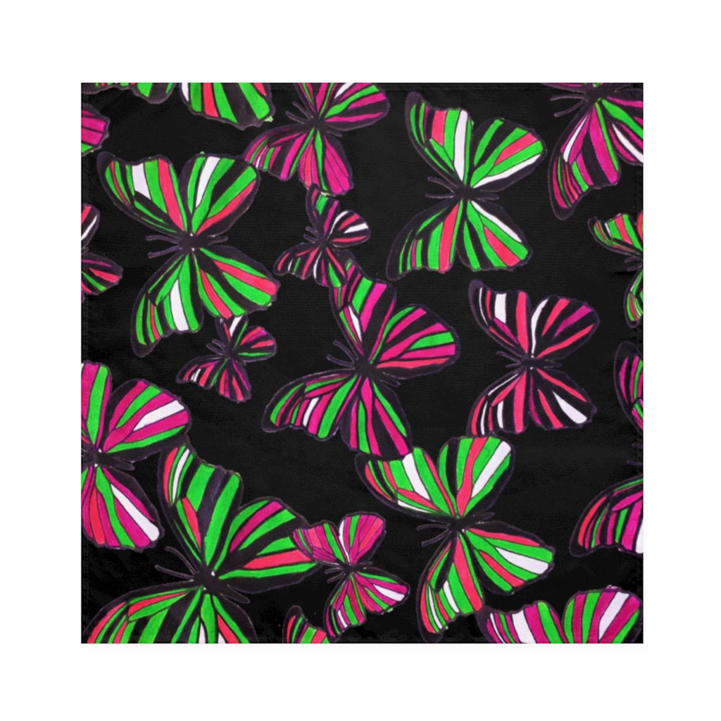 Black Butterflies Napkin