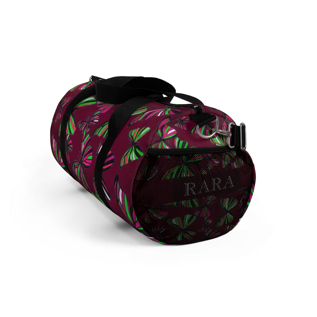 Butterflies Marsala Duffel Bag