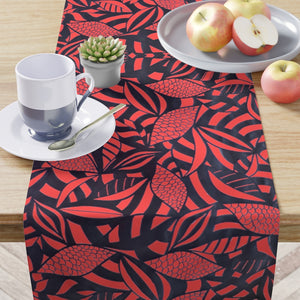 Tropical Coral Table Runner