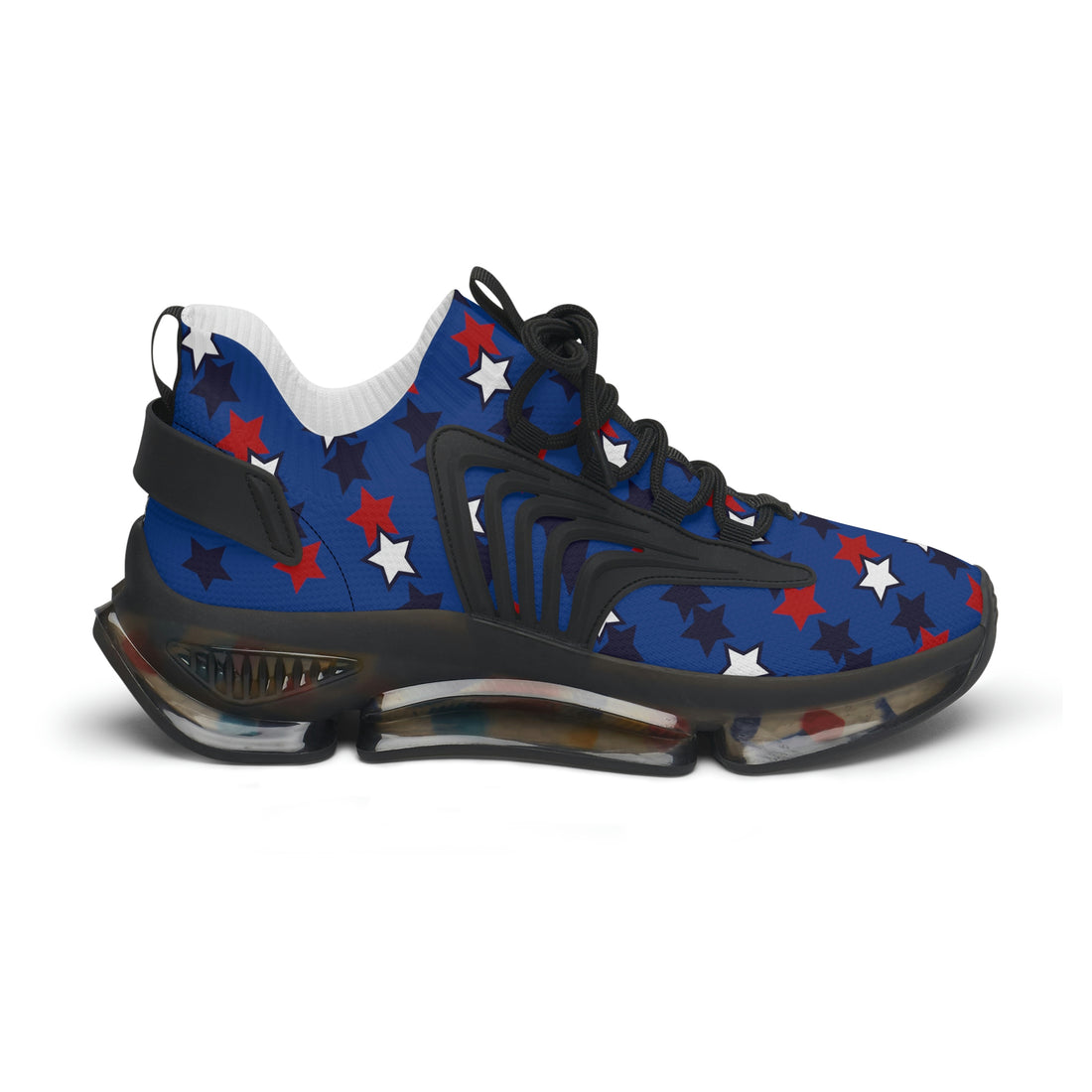 Royal Blue Stargirl OTT Women's Mesh Knit Sneakers
