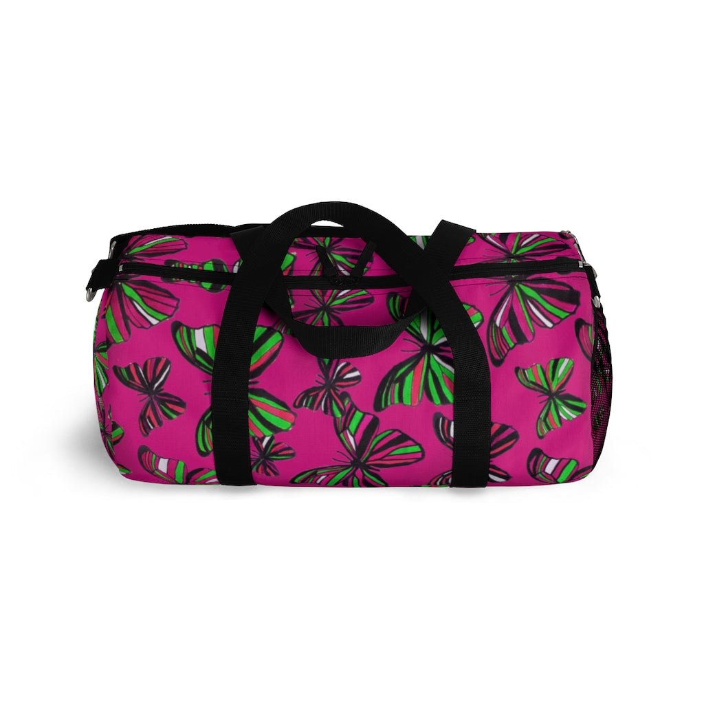 Butterflies Rose Duffel Bag