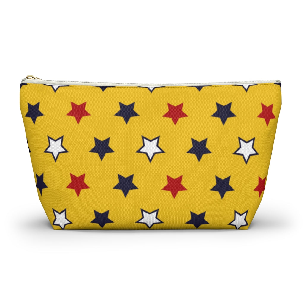 Starry Yellow Accessory Pouch