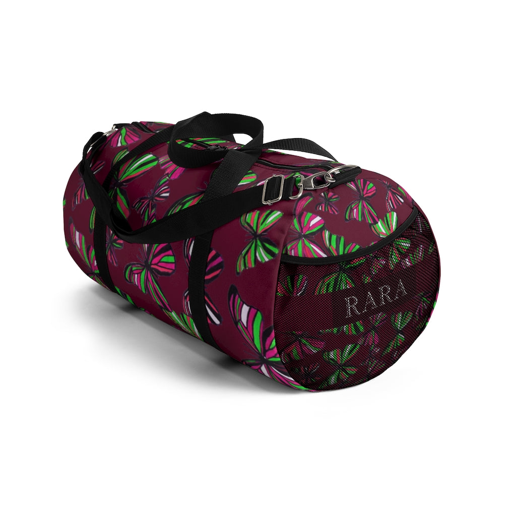 Butterflies Marsala Duffel Bag