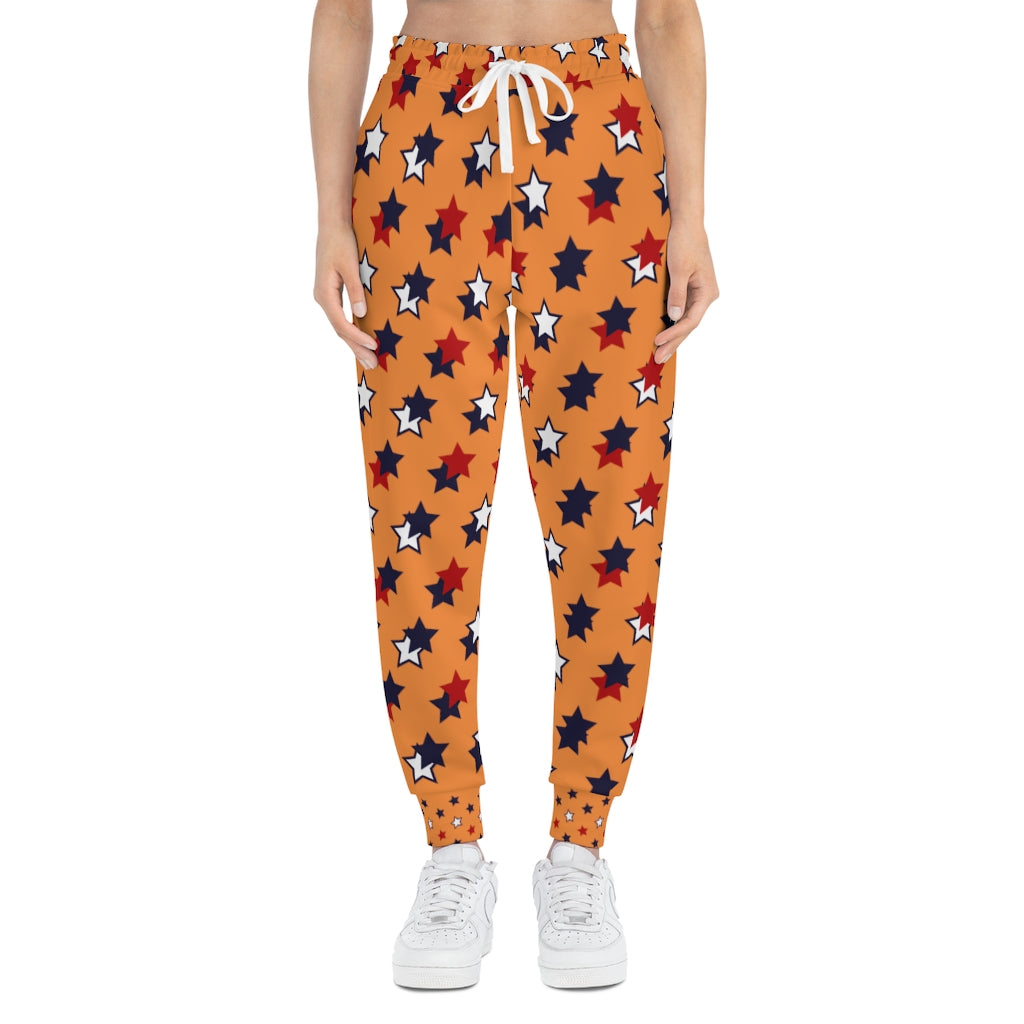 Unisex AOP Starry Peach Joggers