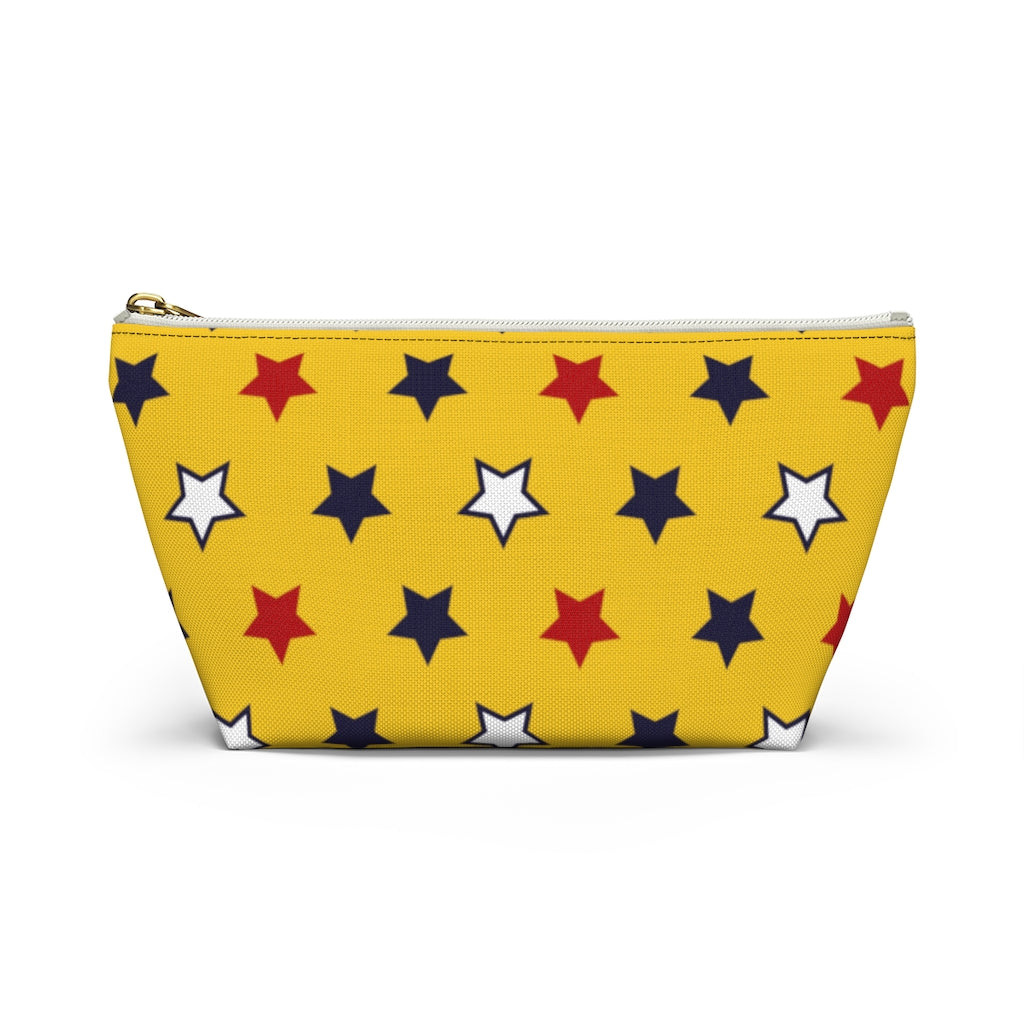 Starry Yellow Accessory Pouch