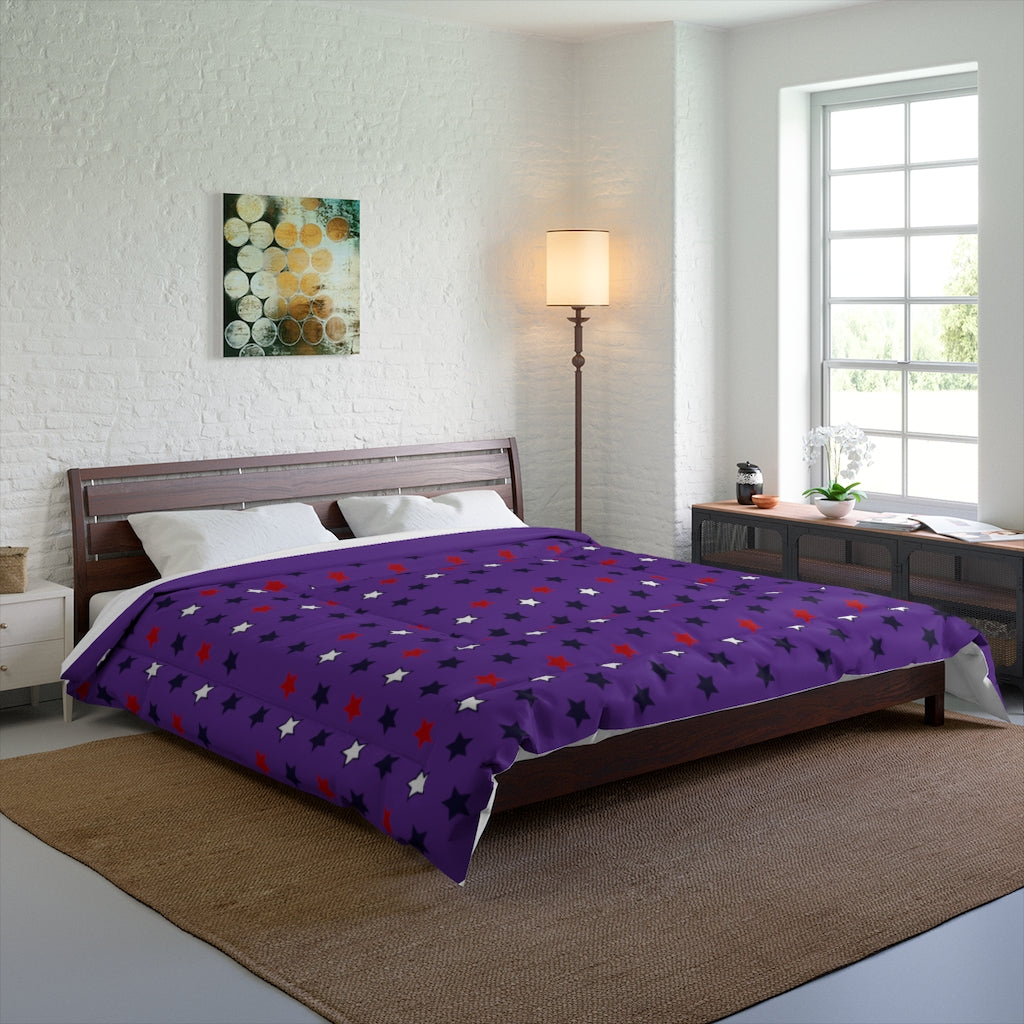 All Stars Purple Comforter