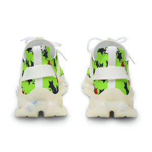 Lime Starboy OTT Men's Mesh Knit Sneakers