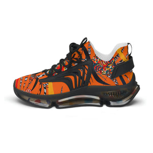 Orange Wildly Wicked OTT Women's Mesh Knit Sneakers
