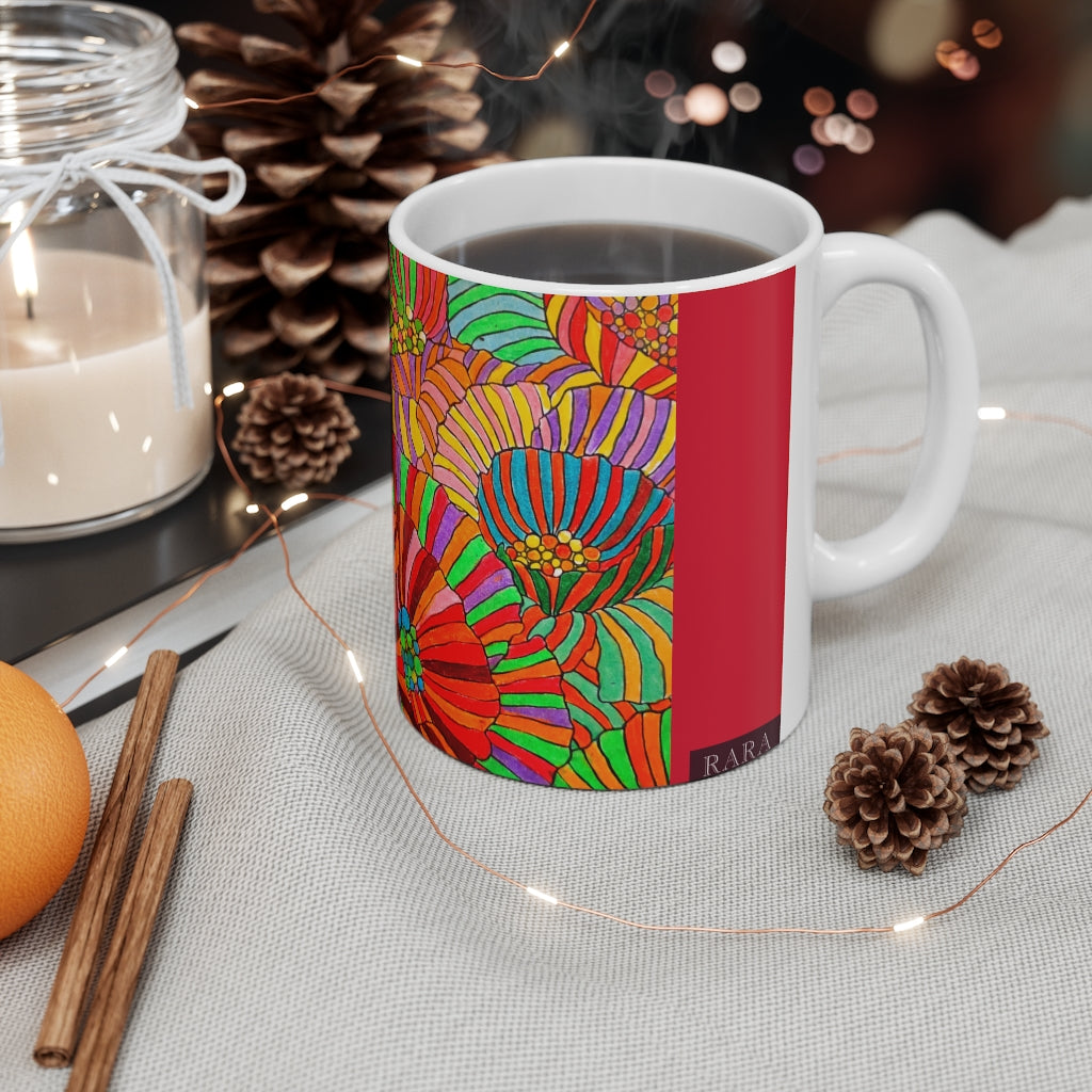 Wild Fire Ceramic Mug 11oz