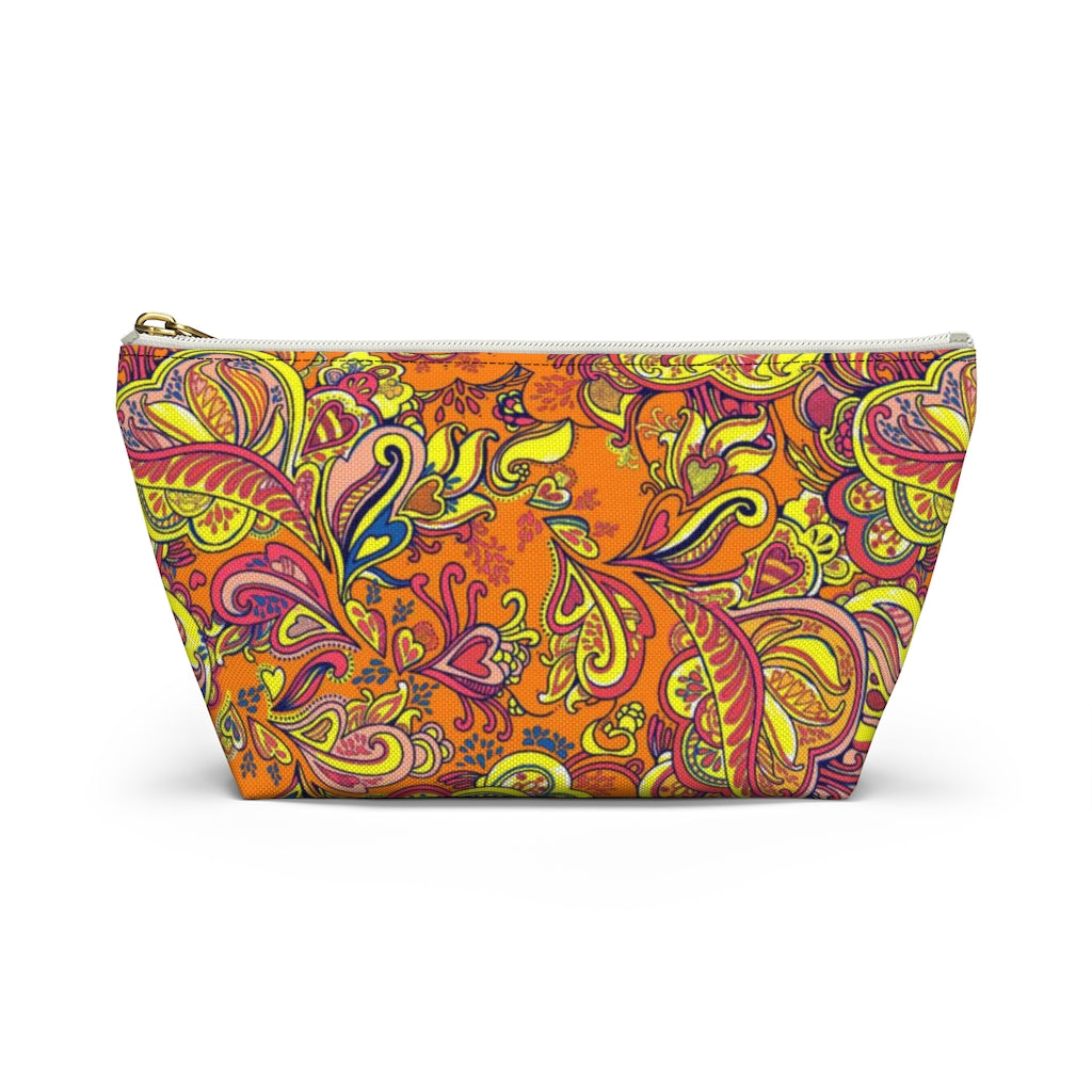 Paisley Hearts Accessory Pouch