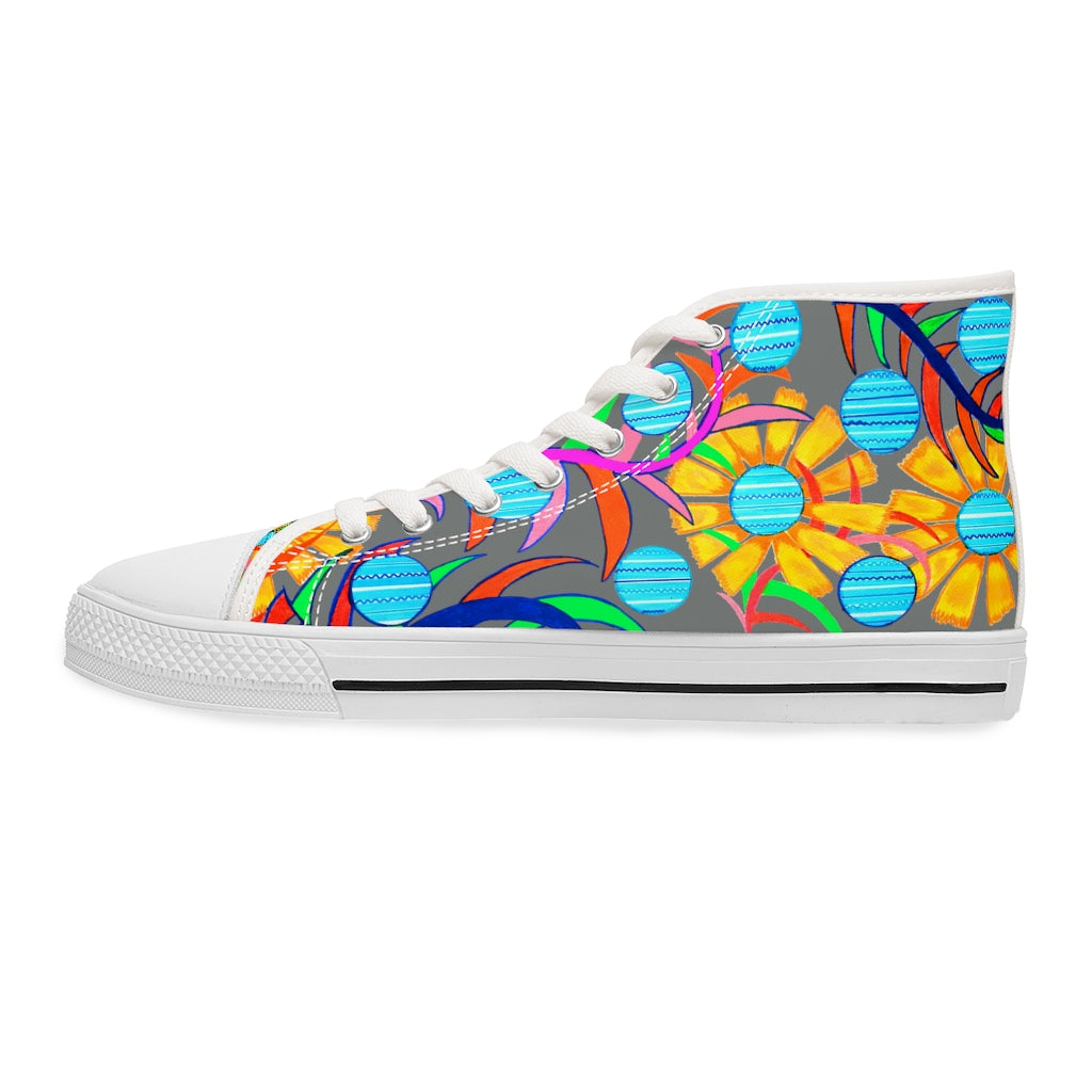 Ash Sunflower Women's High Top Sneakers