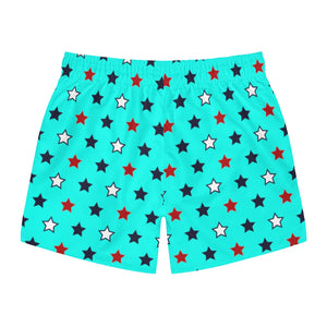 Men's Starboy Cyan Swimming Trunks