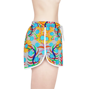 Slate Sunflower Relaxed Shorts